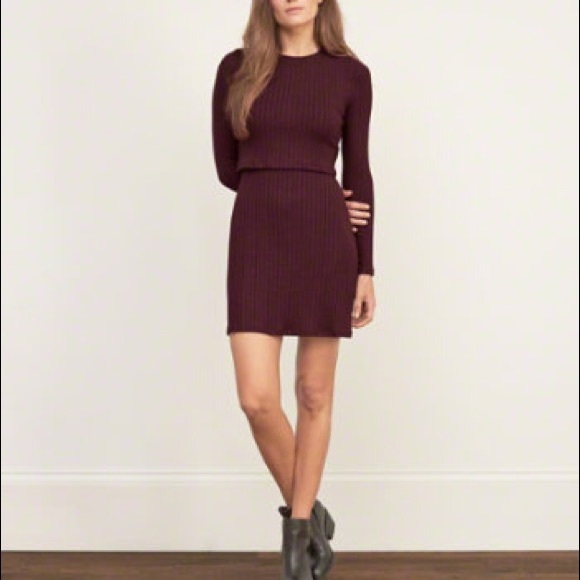 Abercrombie & Fitch Dresses & Skirts - HP🌸🎉 Abercrombie & Fitch • Ribbed Sweater Dress